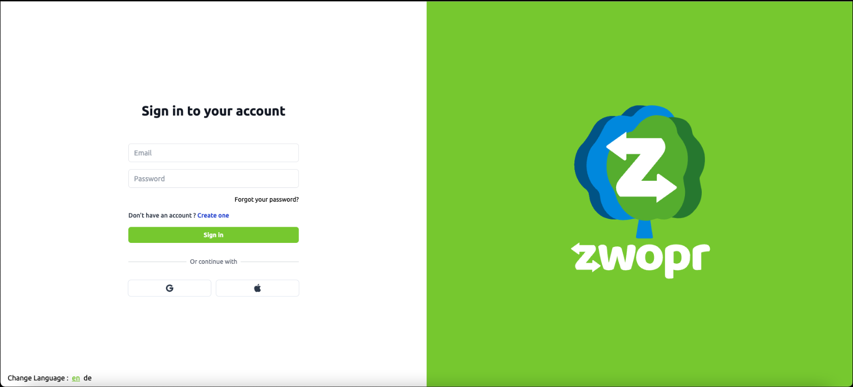 ZWOPR Admin Solution